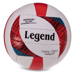 Спортивные активные игры - Мяч волейбольный VB-3126 Legend №5 Бело-красный (57430032) (2574397840)
