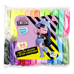 Наборы для лепки - Набор для лепки Lovin LOL Surprise Tweens 24 цвета неон (LOL70192) Наборы для лепки - Набор для лепки Lovin LOL Surprise Tweens 24 цвета неон (LOL70192)