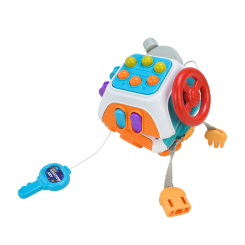 Розвивальні іграшки - Бізікуб Сонячний зайчик Цікавий багатогранник (PL-724-77)