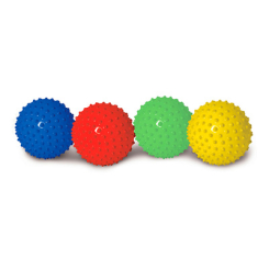 Розвивальні іграшки - Сенсорний м'яч Edushape Непрозорий 18 см асортимент (705176)