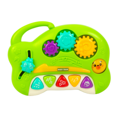 Развивающие игрушки - Музыкальная игрушка Baby Team Забавка салатовая (8645/2)