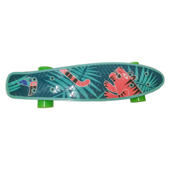 Скейтборды - Детская доска для катания с рисунком GO Travel 56 см (LS-P2206)