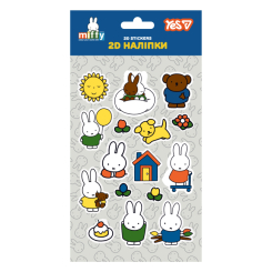 Наборы для творчества - Набор наклеек 2D Yes Miffy (708538)