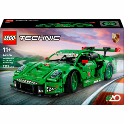 Конструкторы LEGO - Конструктор LEGO Technic Автомобиль Porsche 911 GT3 R REXY AO Racing (42224)