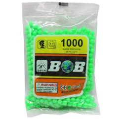 Боєприпаси - Кульки для зброї 1000 шт зелений MIC (CB-1000L) (212414)