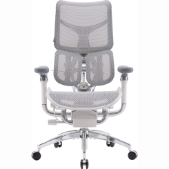 Меблі для геймерів - Крісло офісне Sihoo DORO S300 Mesh Light Grey (S300- M202)