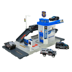 Транспорт і спецтехніка - Ігровий набір Автопром Поліцейська дільниця (PS005-3)