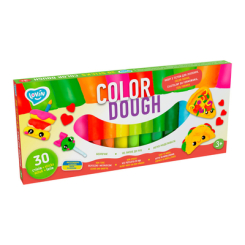 Набори для ліплення - Набір для ліплення Lovin Color dough 30 sticks (41205)