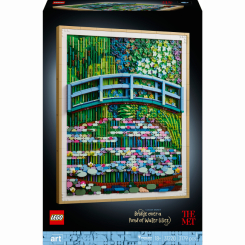 Конструктори LEGO - Конструктор LEGO Art Claude Monet – Bridge over a Pond of Water Lilies (31220)