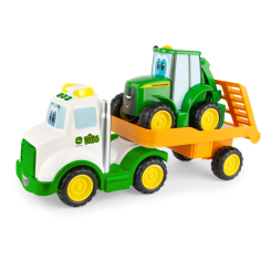 Машинки для малюків - Ігровий набір Tomy John Deere kids Помічник фермера (124683)
