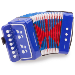 Музыкальные инструменты - Музыкальный инструмент New classic toys Аккордеон синий (10056)