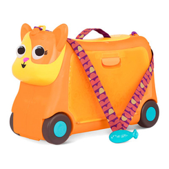 Детские чемоданы - Чемодан-каталка Battat Котик-турист с эффектами (LB1759Z)