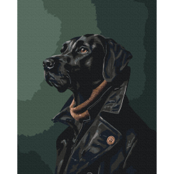 Товары для рисования - Картина по номерам Brushme Джентльмен в тренче (BS53932)