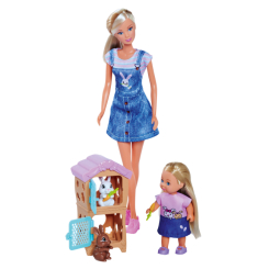 Куклы - Игровой набор Steffi & Evi Семья кроликов (5733667) Куклы - Игровой набор Steffi & Evi Семья кроликов (5733667)