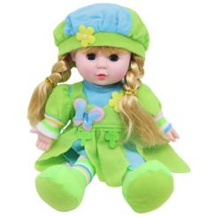 Куклы - Мягкая кукла Lovely Doll зеленая MIC (LY3011/2/3/4/5/6) (224451)