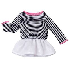 Одяг та аксесуари - Ігровий набір Смугаста блузка Barbie Стильні комбінації (CFX73 / DHH44) (CFX73/DHH44)