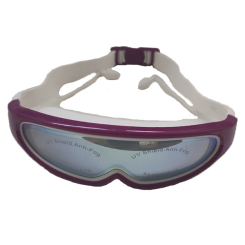 Для пляжу і плавання - Окуляри для плавання з берушами SPDO 89S-A FDSO Фіолетово-білий (60508306) (3982346874)