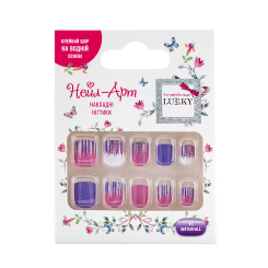 Косметика - Накладні нігті Lukky Waterfall багаторазові (T19424)