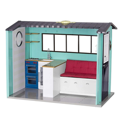Меблі та будиночки - Ігровий набір Our Generation Пляжний будинок з аксесуарами (BD37980Z)