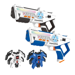 Лазерное оружие - Игровой набор лазерного оружия Otamanko Лазерные бои 2 лазерных пистолета и 2 жилета (532.03.13) Лазерное оружие - Игровой набор лазерного оружия Otamanko Лазерные бои 2 лазерных пистолета и 2 жилета (532.03.13)