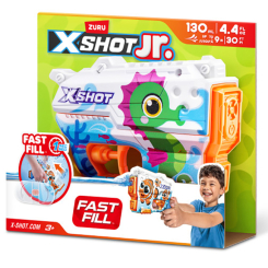 Водна зброя - Водний бластер X-Shot Fast-Fill Junior Морський коник (118143D)