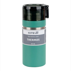Чашки, стаканы - Термос Kite Зеленый 473 мл (K25-320-2)