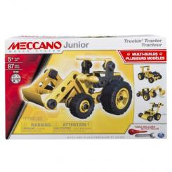 Конструкторы с уникальными деталями - Конструктор Meccano Junior Трактор (6027019)