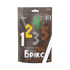 Блочные конструкторы - Конструктор Tigres Брикс Цифры 85 элементов (40008) Блочные конструкторы - Конструктор Tigres Брикс Цифры 85 элементов (40008)