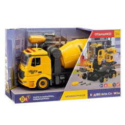 Конструкторы с уникальными деталями - Конструктор Otamanko Бетономешалка (532.01.89)