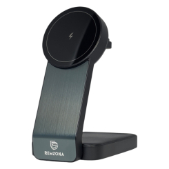 Павербанки - Зарядное устройство беспроводное Remzona Bendy 15W (WCH-03BK)