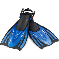 Для пляжу і плавання - Ласти Aqua Speed Wombat KID 528-11-1 27/31 (18-21 см) Чорно-сині (5908217630322)
