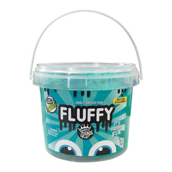 Антистресс игрушки - Лизун Compound kings Slime fluffy Бирюзовый 810 г (110190)