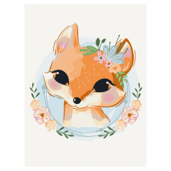 Товари для малювання - Картина за номерами Brushme Лисичка сестричка (KBS0101)