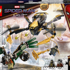 Конструктори LEGO - Конструктор LEGO Marvel Spider-Man Двобій дронів Людини-Павука (76195)