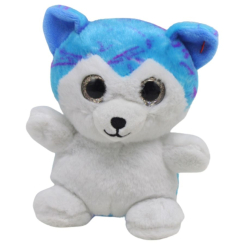М'які тварини - М'яка іграшка-оклазка Песик блакитний MIC (K48301) (219507)