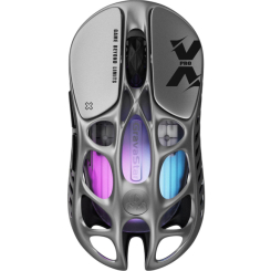 Клавиатура и мыши - Мышка GravaStar Mercury X Pro 8K BT/WL/USB-A RGB серый  (GSXPRO_GRY)