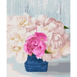 Товари для малювання - Картина за номерами Art Craft Перламутрові півонії 40 х 50 см (12126-AC)