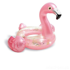 Для пляжа и плавания - Надувной круг Intex 56251 "Фламинго", серия "Розовый Блеск", 119 х 97 см (LI600457)