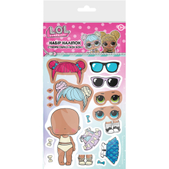 Набори для творчості - Набір наклейок Перо L.O.L. Surprise! Створи образ Бон Бон (124705) Набори для творчості - Набір наклейок Перо L.O.L. Surprise! Створи образ Бон Бон (124705)