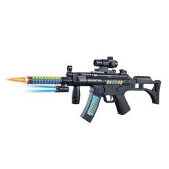 Стрелковое оружие - Детский игрушечный Автомат Bambi 804 B-2 звук подсветка вибрация (62700)