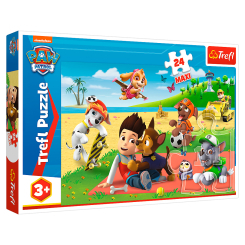 Пазлы - Пазл Trefl Maxi Paw Patrol Веселье на одеяле 24 елемента (14346)