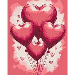 Товари для малювання - Картина за номерами Art Craft Кульки кохання 40х50 см (16507-AC)