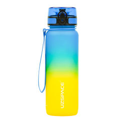 Бутылки для воды - Бутылка для воды Uzspace Frosted желто-голубая 800 мл (6955482333358) Бутылки для воды - Бутылка для воды Uzspace Frosted желто-голубая 800 мл (6955482333358)