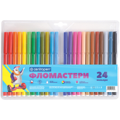 Канцтовары - Набор фломастеров Centropen 24 цвета (7790/24 ТП)