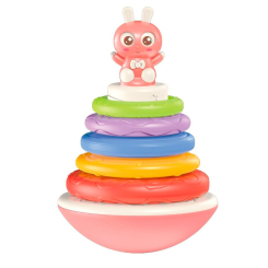 Розвивальні іграшки - Пірамідка-неваляшка Bibi-inn Музинка (608-98)