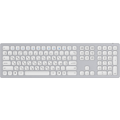 Игровая периферия - Клавиатура OfficePro беспроводная белая (SK1550W) Игровая периферия - Клавиатура OfficePro беспроводная белая (SK1550W)