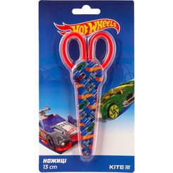 Канцтовари - Ножиці дитячі Kite Hot Wheels 13 см (HW19-125)