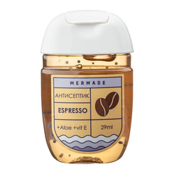 Антисептики и маски - Антисептик-гель для рук Mermade Espresso 29 мл (MR0010)