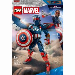 Конструктори LEGO - Конструктор LEGO Marvel Фігурка Нового Капітана Америка для складання (76296)