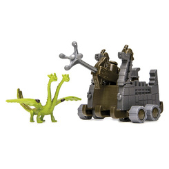 Фигурки персонажей - Набір іграшок Dragons Вепр і Барс з бойовою машиною (SM66551/SM66561-3)